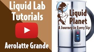 Liquid Lab  Aerolatte Grande Milk Frother [upl. by Kare521]