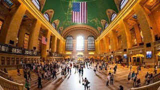 Walking Tour of Grand Central Terminal — New York City 【4K】🇺🇸 [upl. by Marduk]