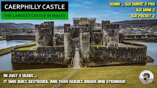 Caerphilly Castle  The Largest in Wales 2nd in Britain [upl. by Ninel898]