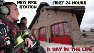 First 24 Hours in a New Fire Station  A Day in the Life [upl. by Irrem]