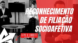 DIREITO DE FAMÍLIA Reconhecimento de filiação socioafetiva [upl. by Anelet]