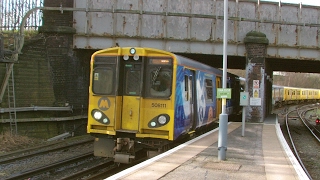 Half an Hour at 216  Birkenhead North Station 1022017  Class 507 508 terminus [upl. by Drofkcor]