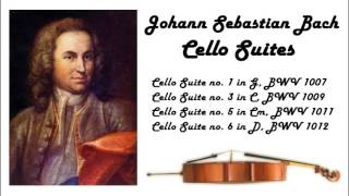 Johann Sebastian Bach  Cello suites in 432 Hz great for reading or studying [upl. by Anneyehc883]