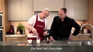 How to make a hot chocolate using an aerolatte milk frother [upl. by Rist722]