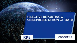 Selective Reporting amp Misrepresentation of Data  Episode 11  Research Ethics [upl. by Pegg251]